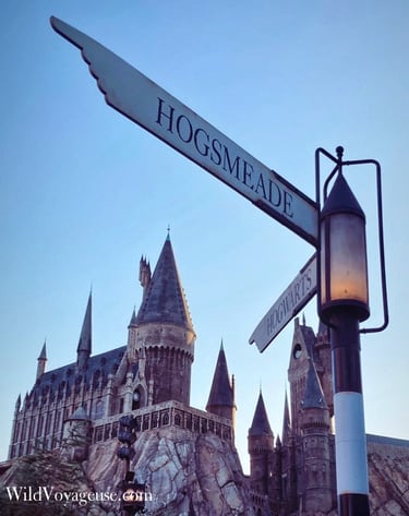 Chateau de Poudlard à Universal Studios en Floride