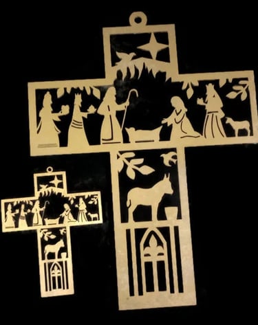 This Nativity Cross Is In High Demand at Christmas Time!