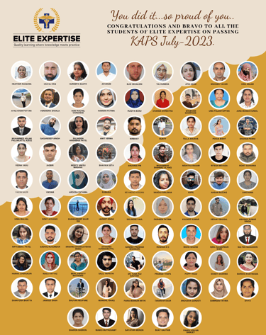 elite experties passing students list