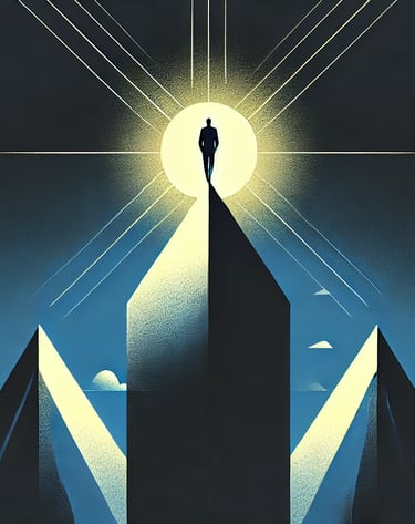 Representation of a self-confident mindset