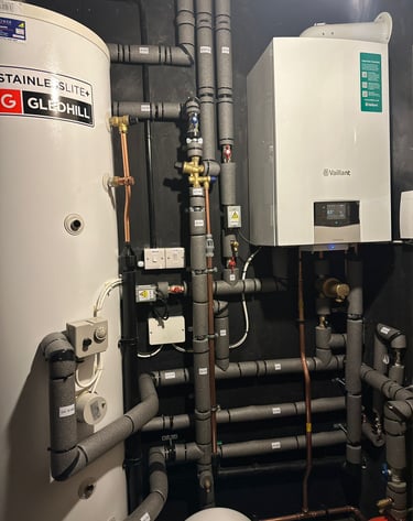 Home boiler system