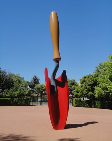 obra de Claes Oldenburg, Plantoir, 2001
