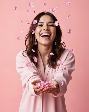 Femme heureuse
