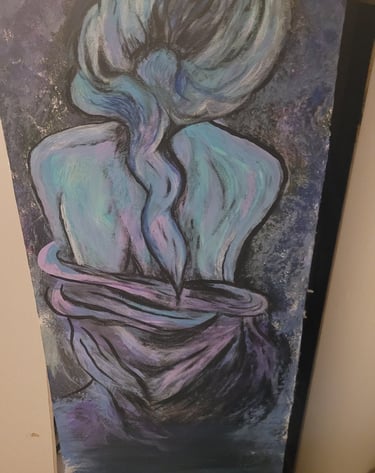 bathroom wall painting