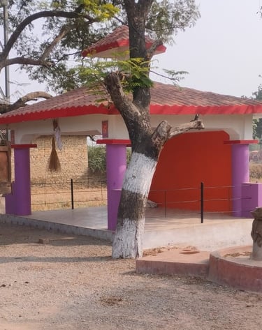 tree front of chabutra