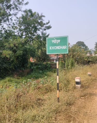 sign board khondhar