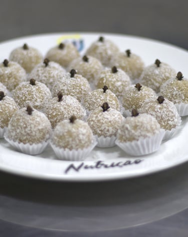 beijinho de farinha de jatobá