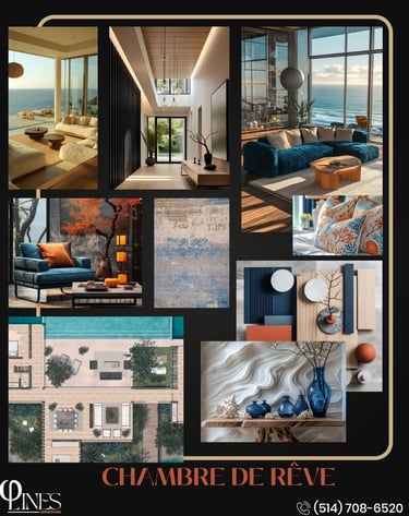 a collage of a collage of different types of furniture