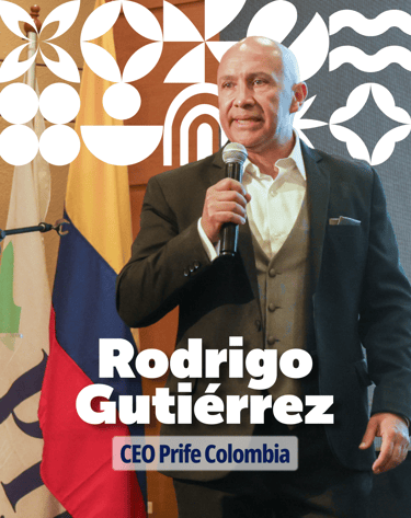 Rodrigo Gutiérrez CEO de Prife Colombia