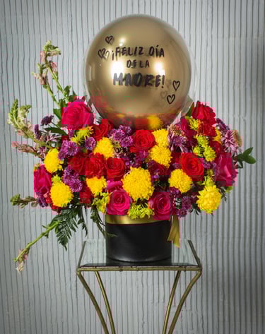 rosas preservadas con cúpula pereira