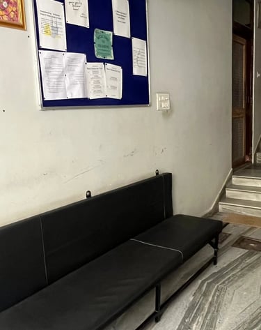 Porch area of Siyash Luxury Girls PG, Pratap Nagar Jaipur