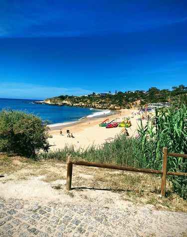 prachtig strand Albufeira