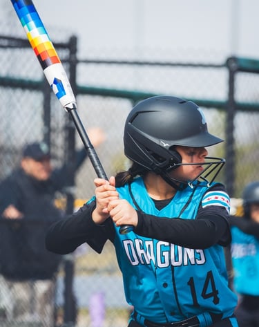 Photo of 10U softball player