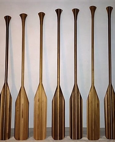 Handcrafted, custom canoe paddles. Neebing River Canoe Paddle. Joe O' Paddles. Best Canoe paddles. 