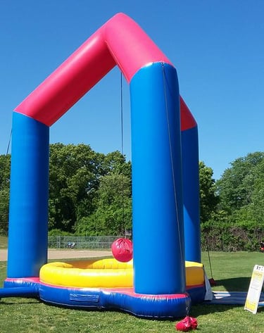 inflatable wrecking ball