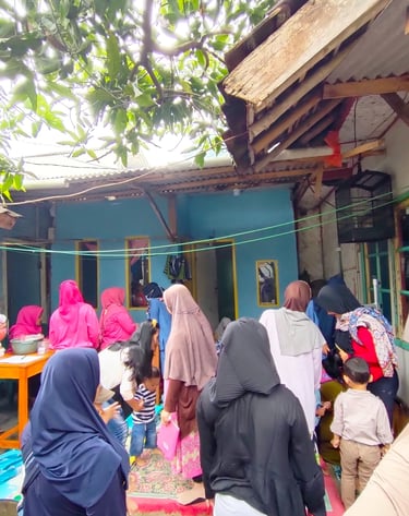 Kegiatan Posyandu Kenanga IV Kp. Tamiang Kuning RW.04