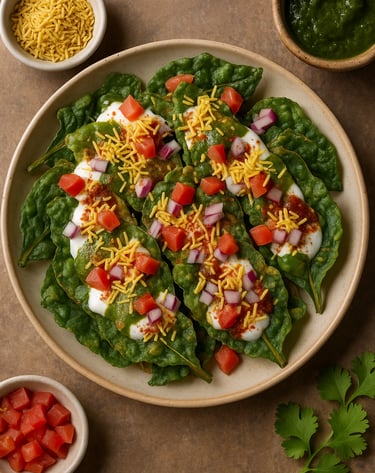 Palak Patta Chaat