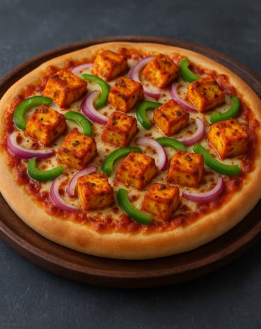 Paneer Tikka Pizza