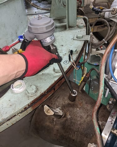 Temperature Transmitter for IG Inert Gas Temperature