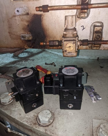 I/P E/P converter for Fuel Oil Control Regulator for Inert Gas Generator