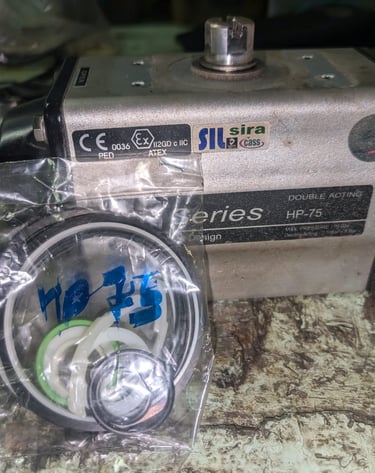 Repair/ Overhauling Kit for Actuator for Inert gas system