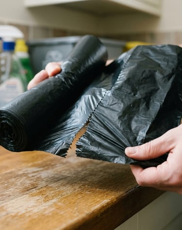 Garbage bag roll tear off usage by NEW GURUNANAK PLASTIC & PACKAGING Indore