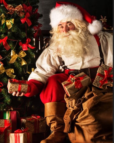 kaledu senelio vizitas i namus