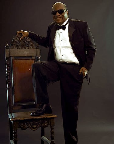 Gospel singer Clarence Fountain®.