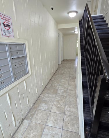 Renovate common areas with new secure mailboxes.