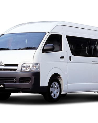 cheaper 12 seater van rental