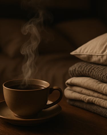 Café, chá-preto e energético