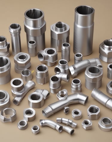 Duplex steel bushings and socket weld fittings - Monel alloy