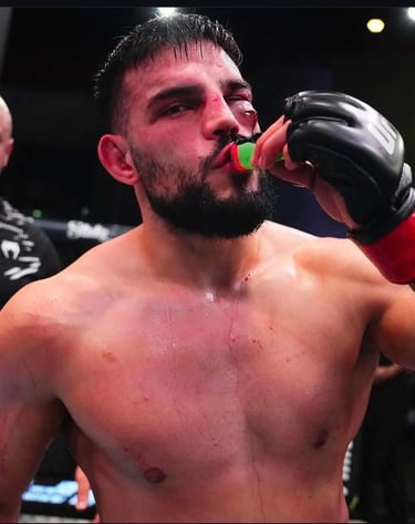 Nasrat Haq Parast was defeated in his Last MMA fight in UFC 321