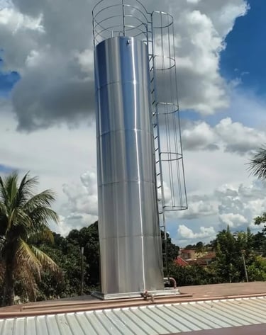 Caixa d'água em INOX 15 Mil Litros