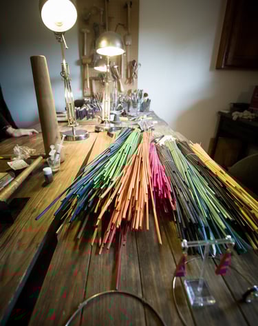L'atelier de marqueterie de paille à Dijon Talant