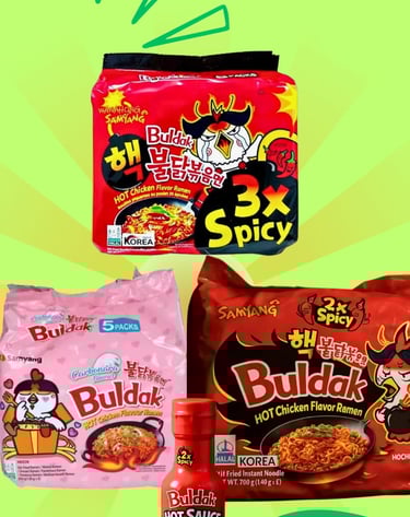Buldak Ramen Categories