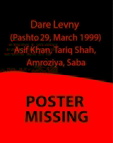 Dare Levny	Pashto	29, March 1999	Asif Khan, Tariq Shah, Amroziya, Saba