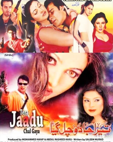 Tera Jadoo Chal Gaya	Urdu	16, May 2003	Momar Rana, Sana, Veena Malik, Saleem Sheikh,SALEEM MURAD