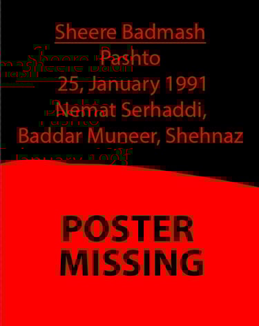 Sheere Badmash	Pashto	25, January 1991	Nemat Serhaddi, Baddar Muneer, Shehnaz
