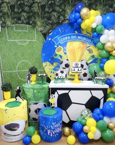 Decoração Aniversário Copa
