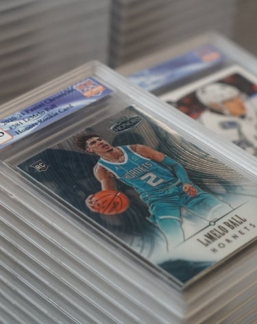 a GCG graded basketball player card