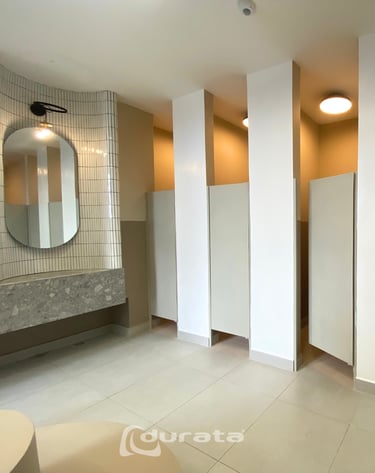 Cabinas para baño en Hierro