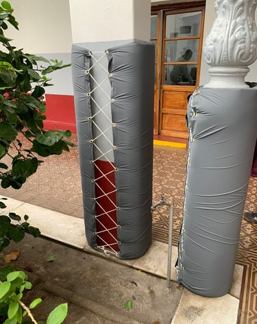 Protector de goma espuma alta densidad Espublock