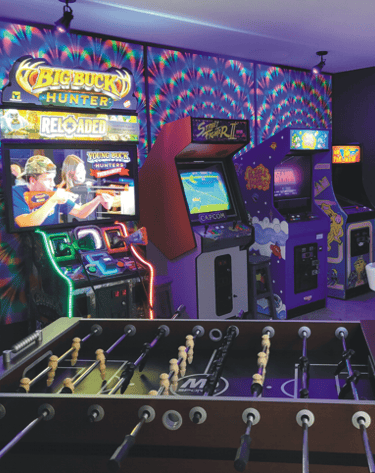 Arcade room