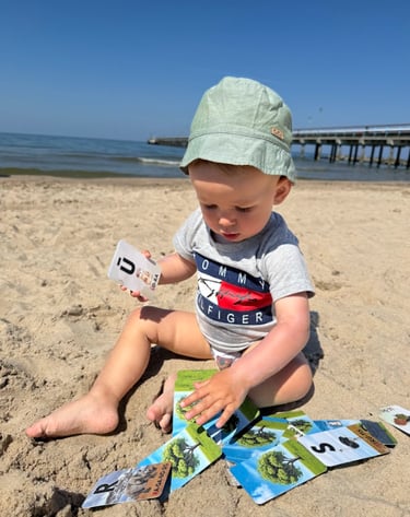 Lavinimo kortelių ABĖCĖLĖ panaudojimas ir mažiems vaikams