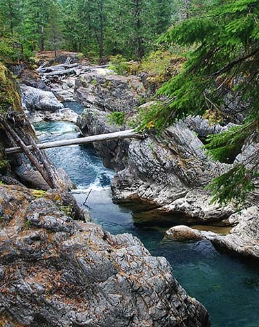 Little Qualicum Falls Provincial Park, Parksville, Vancouver Island, British Columbia, Canada