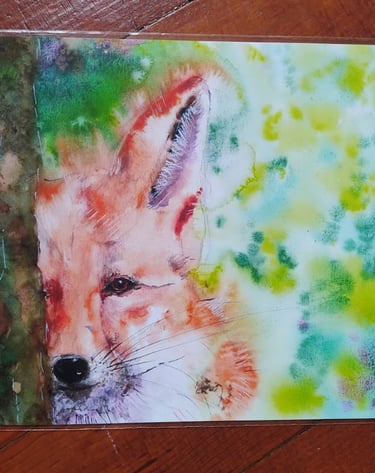 impression d'art, bijou aquarelle marque page magnet cartes cadeaux