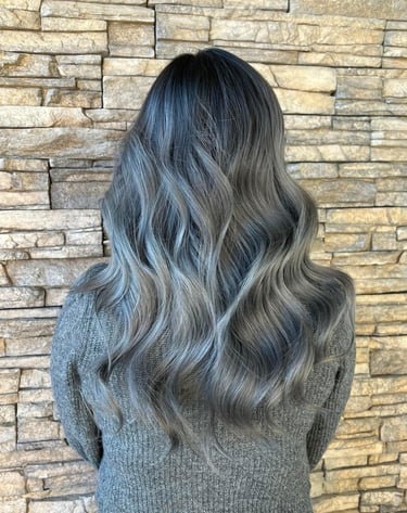 long wavy highlights