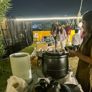 Outdoor Catering Celebration Basil The OtherSide