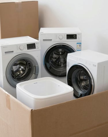 An airplane taking off carrying packages bound for Europe and the United Kingdom.